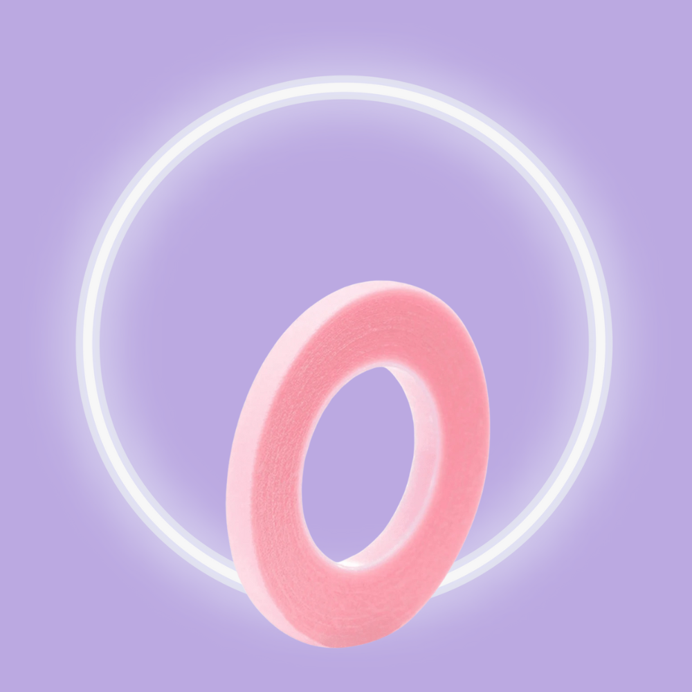 4mm Pink Lash Tape 5pc