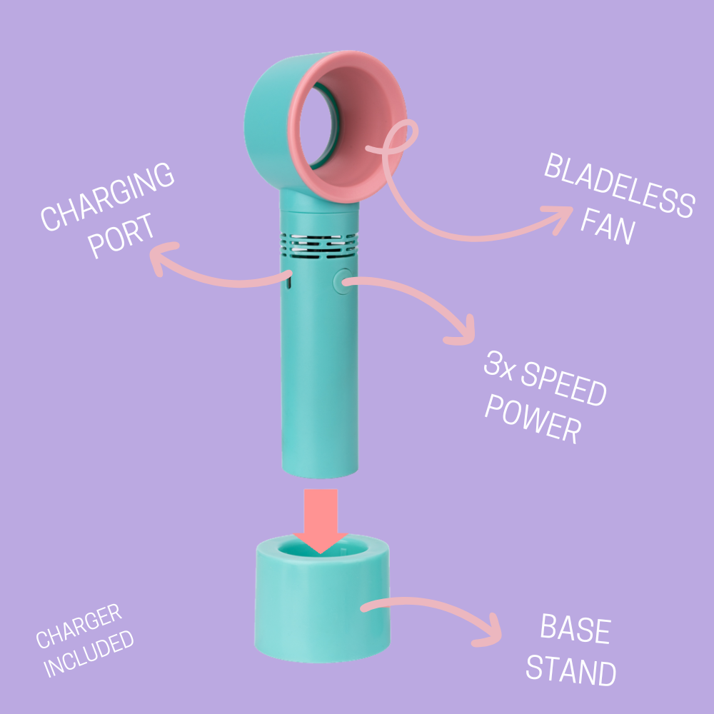 Bladeless Lash Fan - 3 Speed