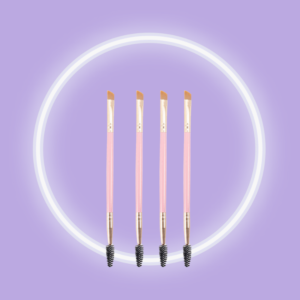 Dual-Ended Brow Brush