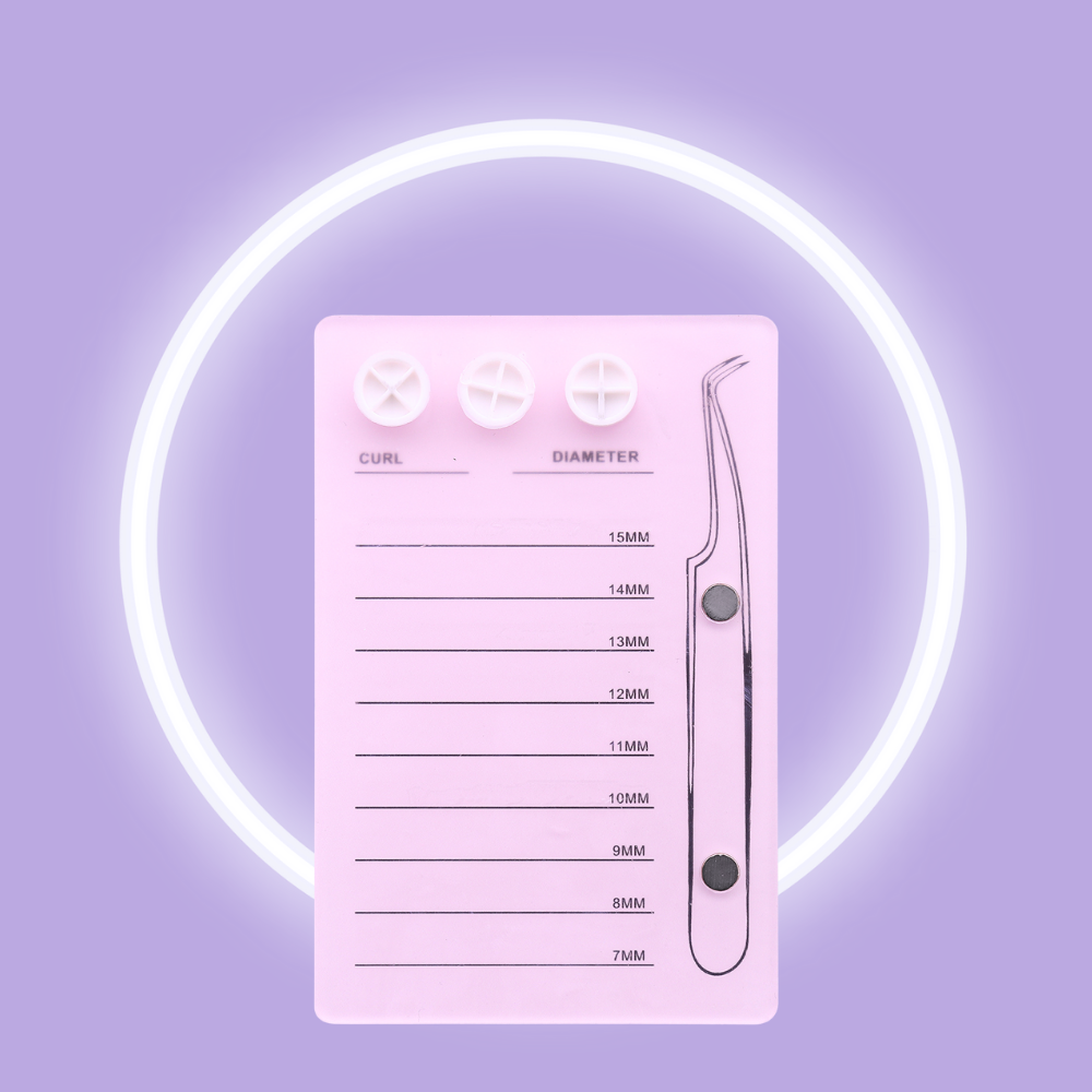 Pink Acrylic Lash Tile
