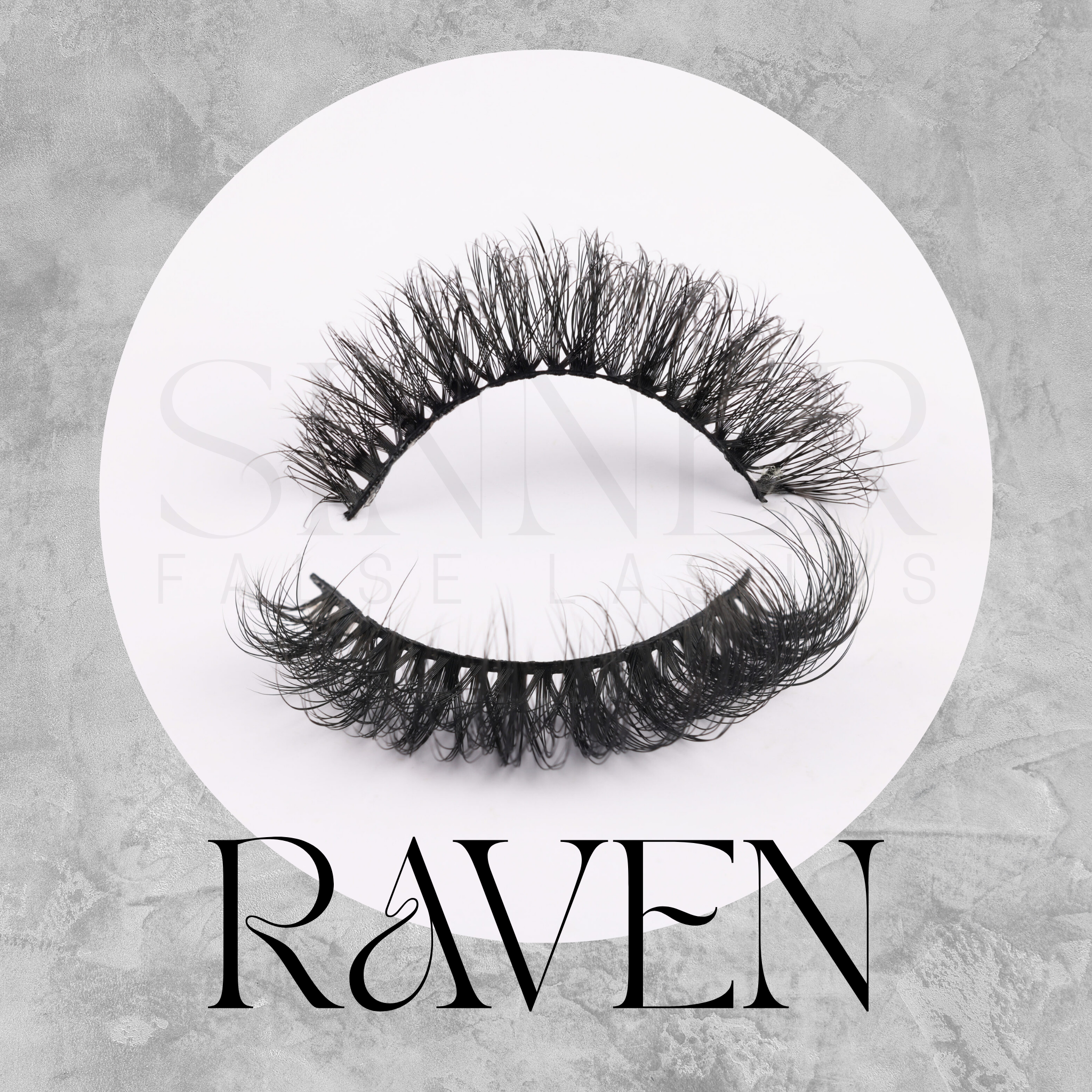 Sinner False Lashes - Raven