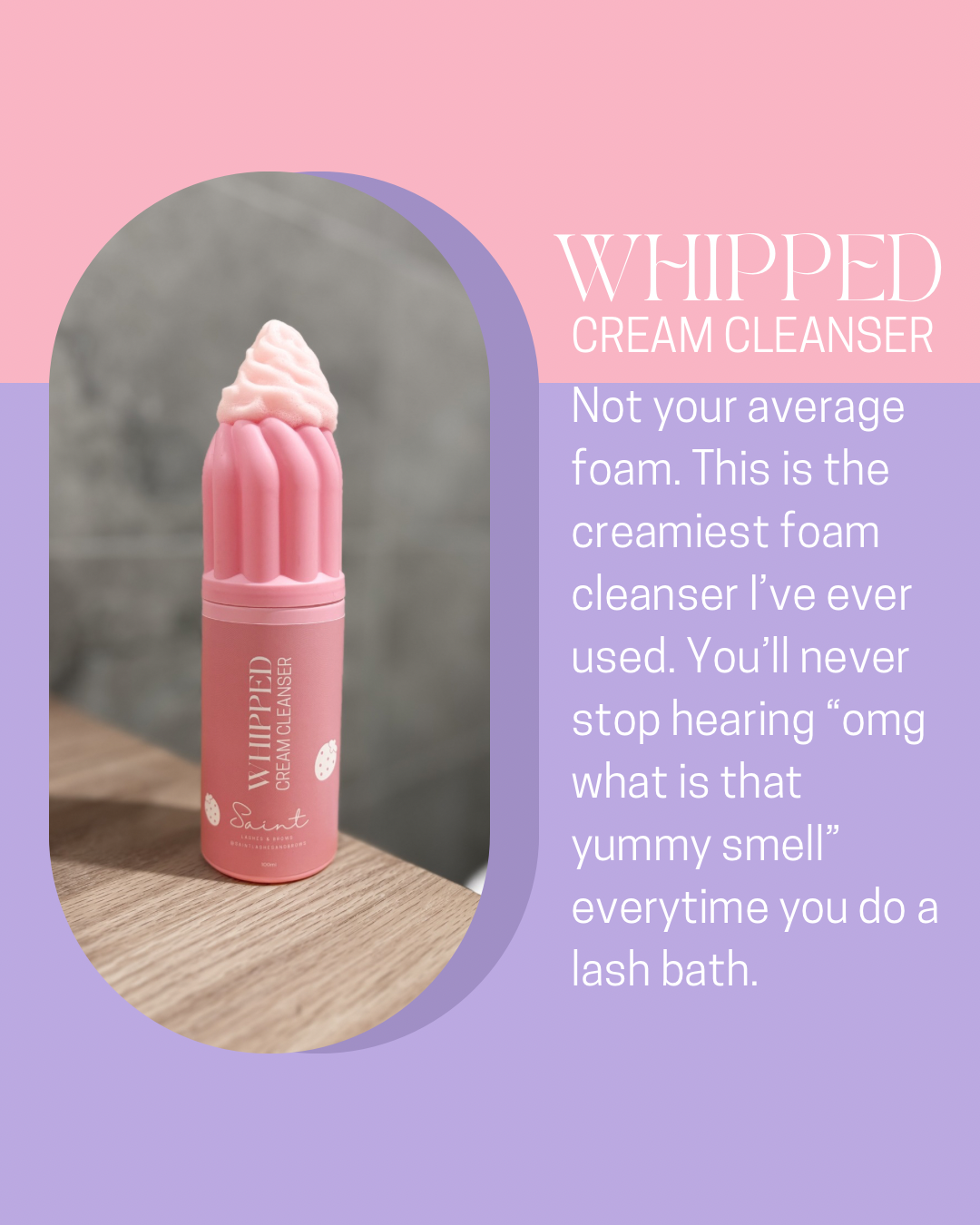 Whipped Cream Cleanser