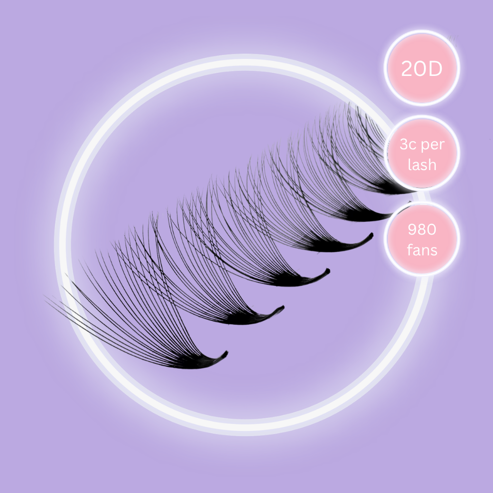 20D ProSaint Speedy Lash Tray