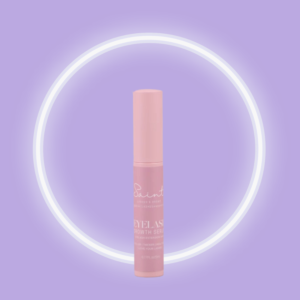 Saint Eyelash Growth Serum extension safe lash strengthening and hydrating serum for longer healthier lashes