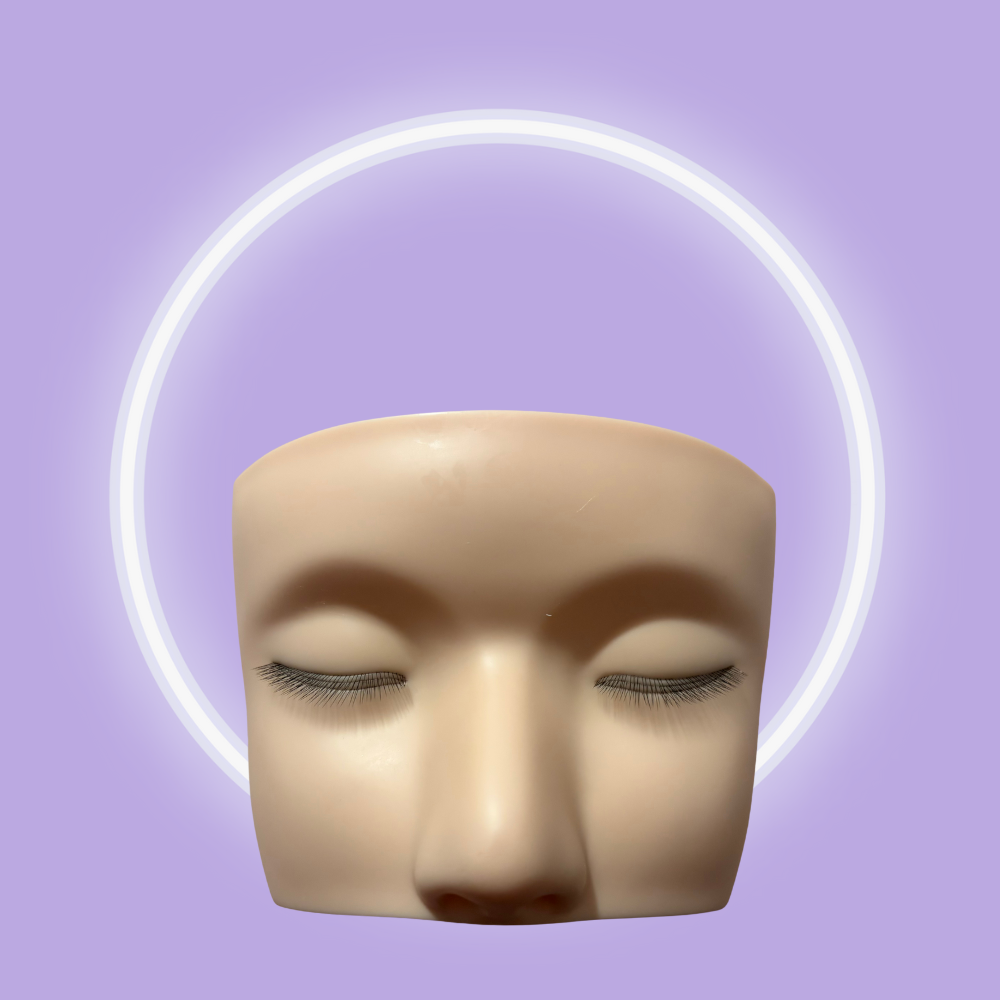 Half Head 3 Layer Lash Mannequin